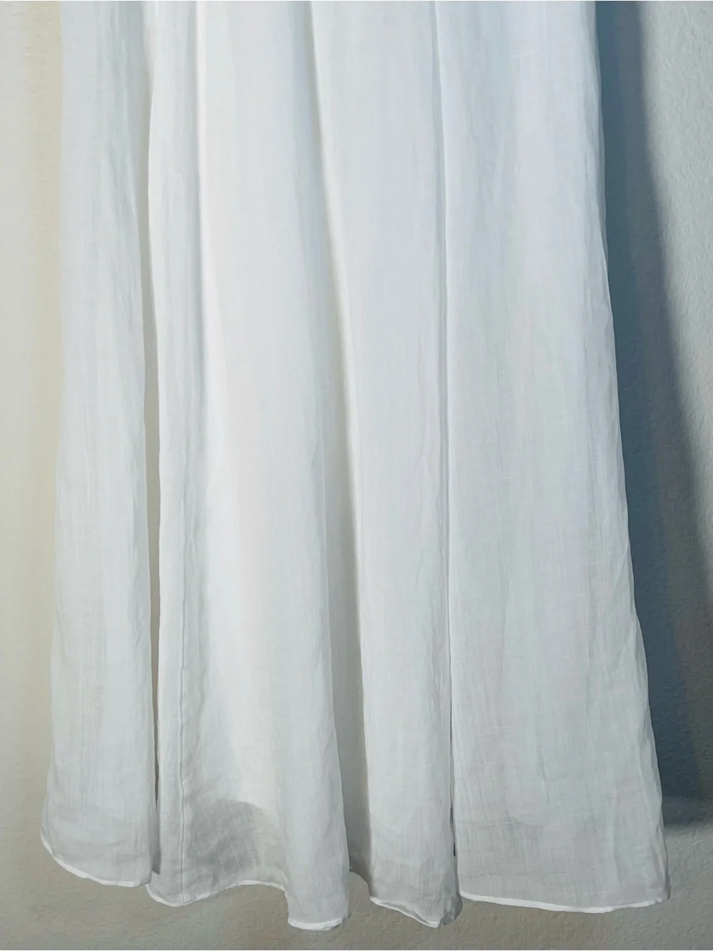 J. Crew NWT Ravenna Dress Size XS Maxi Ramie White